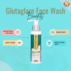Glutaglare face wash | Skin Brightening & Whitening Facewash | 100ml